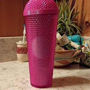 Starbucks Pink Textured Tumbler